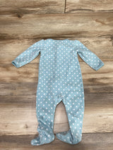 Simple Joys Polka Dot Blanket Sleeper Blue sz 6-9m