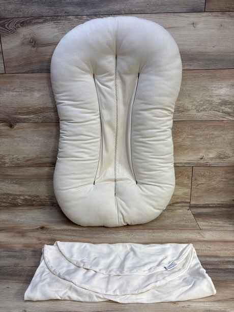 Snuggle Me Organic Lounger + Cover in Natural - Me n Mommy To Be