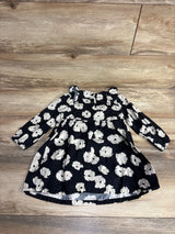 Baby Gap Floral Dress Black sz 3T