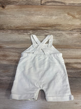 Disney Baby Winnie The Pooh Shortalls Pale Yellow sz 6/9m