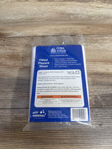 NEW Cribs for Kids Safe Sleep Message Playard Sheet
