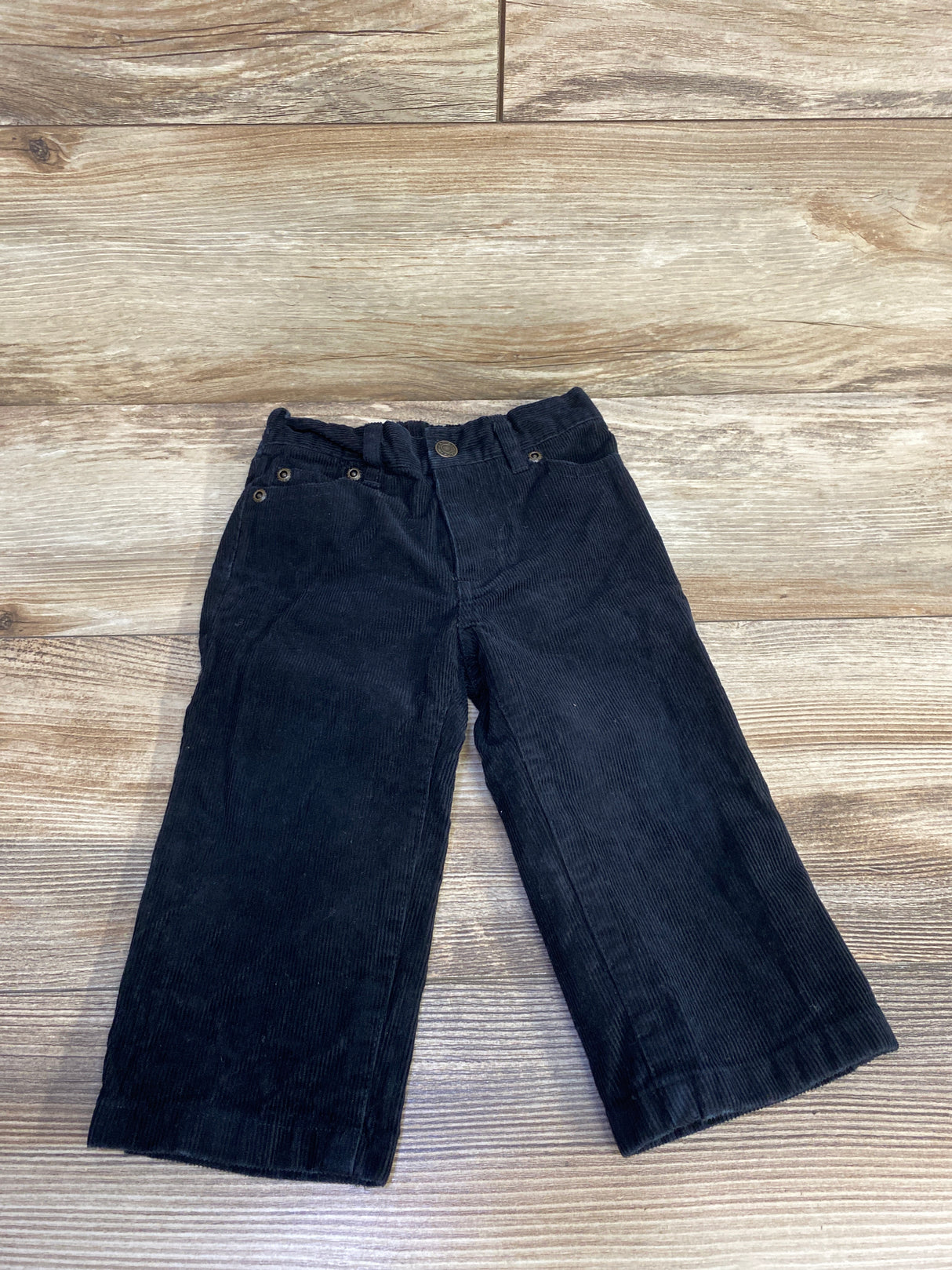 Janie & Jack Corduroy Pants Black sz 12-18m
