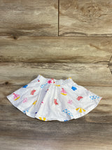 Baby Gap Pull-On Skort White sz 12-18m