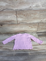 Topomini Ribbed Henley Shirt Pink sz 3-6m