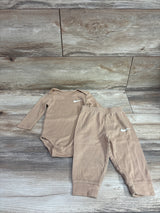 Nike 2pc Bodysuit & Pants Set Tan sz 12m