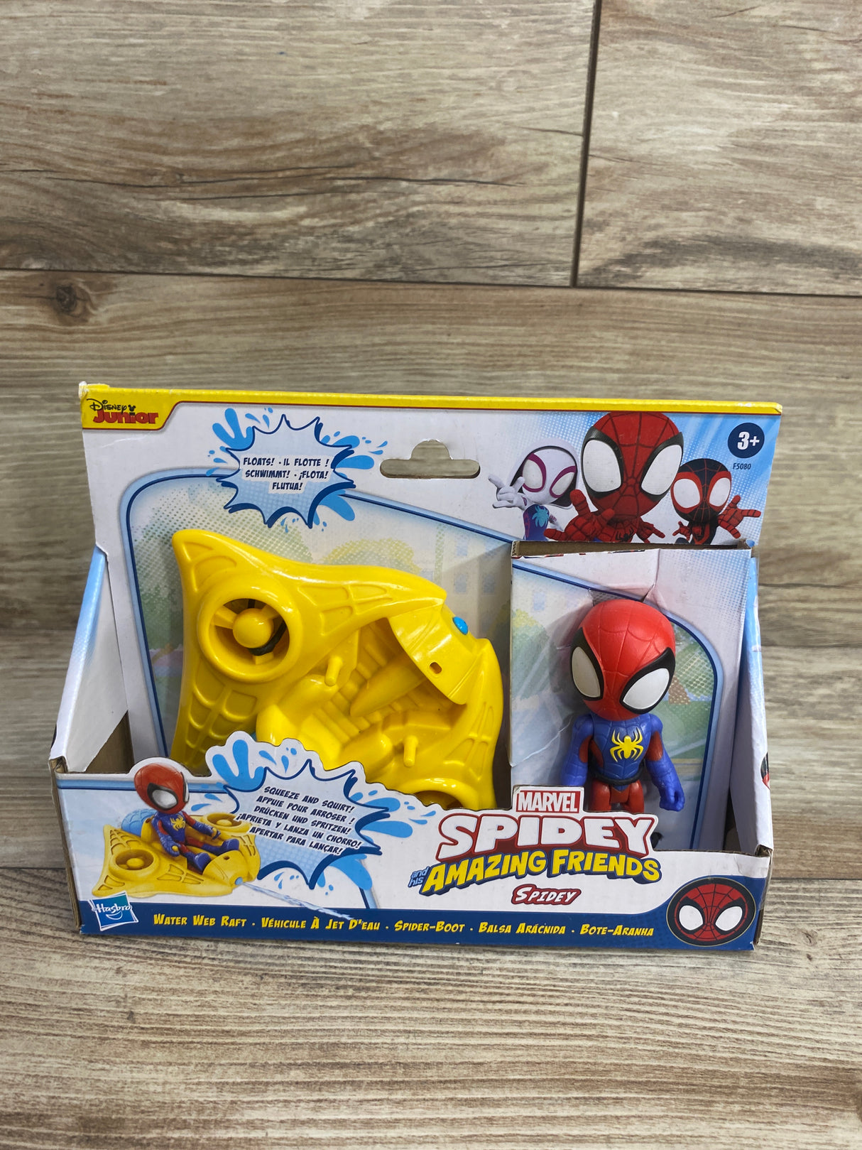 NEW Spidey and his Amazing Friends Water Web Raft