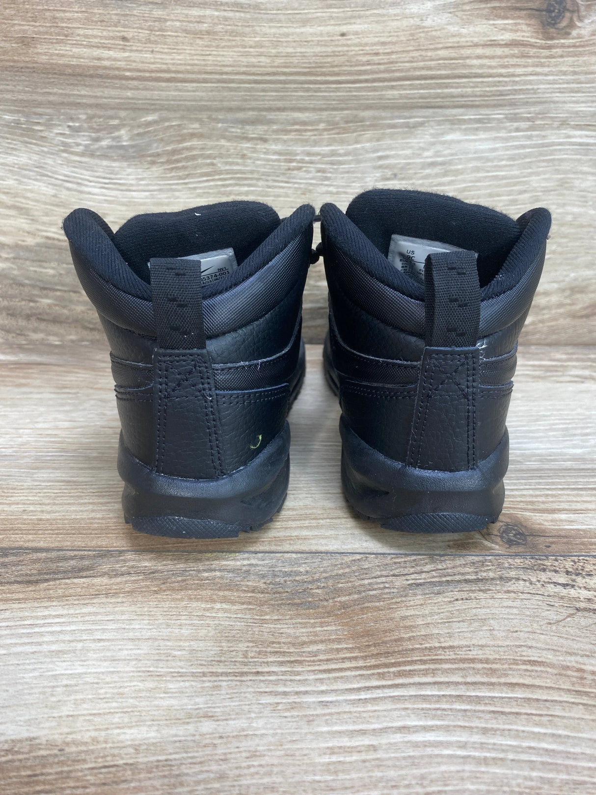 Manoa Leather TD 'Triple Black' Boots sz 9c