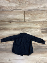 Children's Place Button Down Shirt Black sz 12-18m