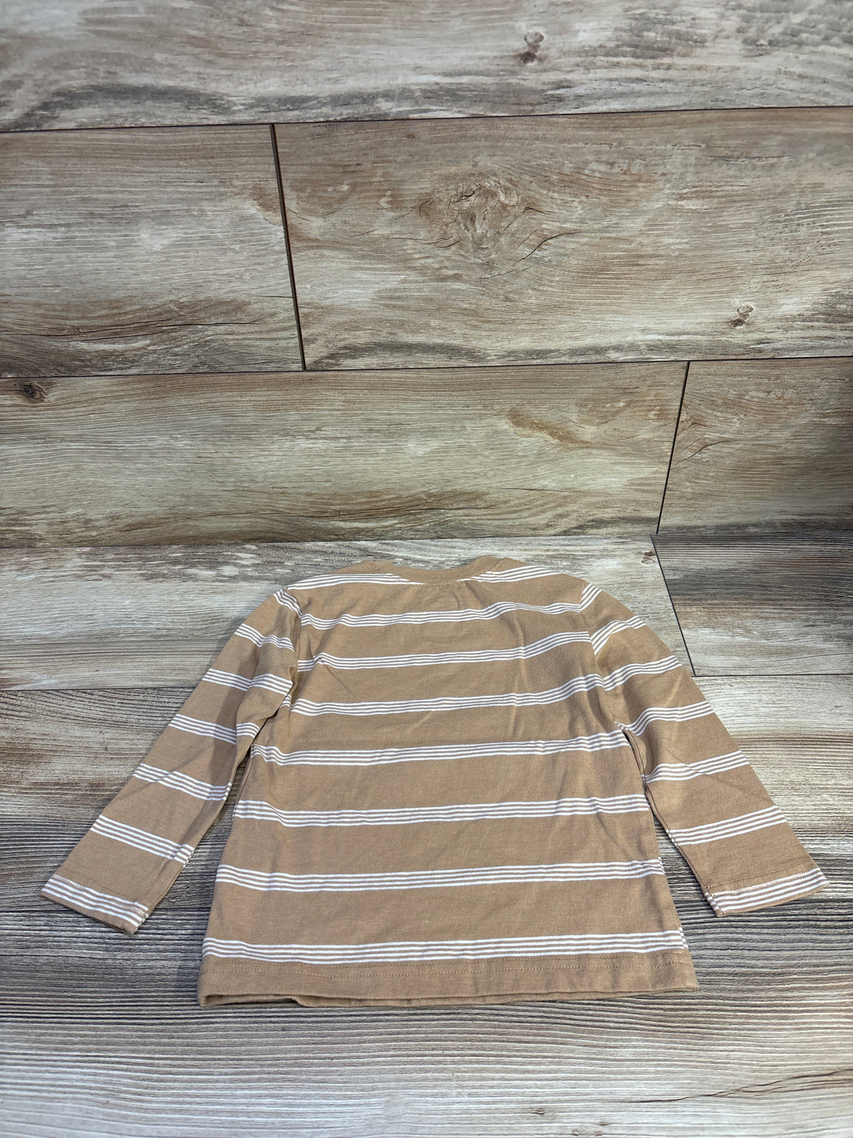 Jumping Beans Long Sleeve Shirt Tan sz 2T