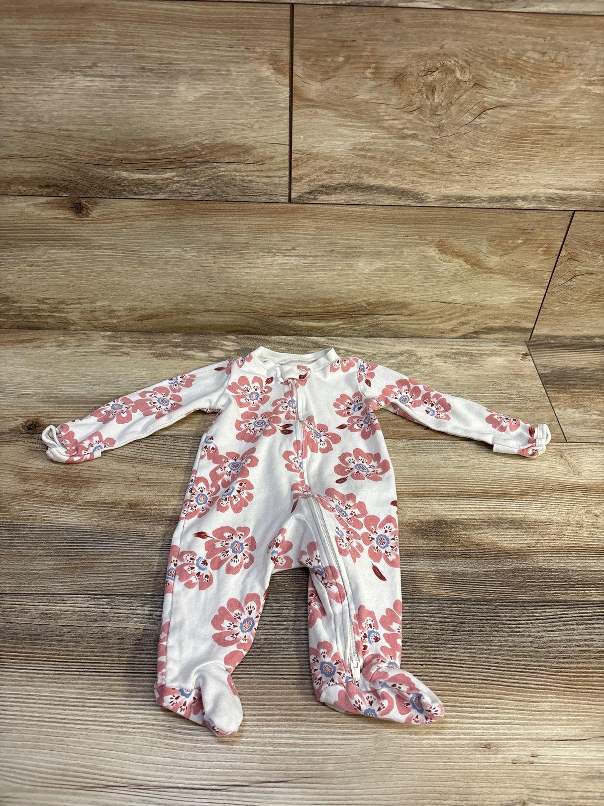 Carter's Sleeper White sz 3m