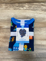 NEW Wondershop 2pc Hanukkah Pajama Set Lions Navy sz 3T