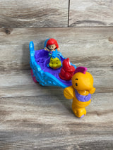 Disney Princess Little People Ariel's Light-Up Sea Carriage