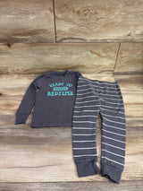 Carter's 2pc Pajama Set Grey sz 2T