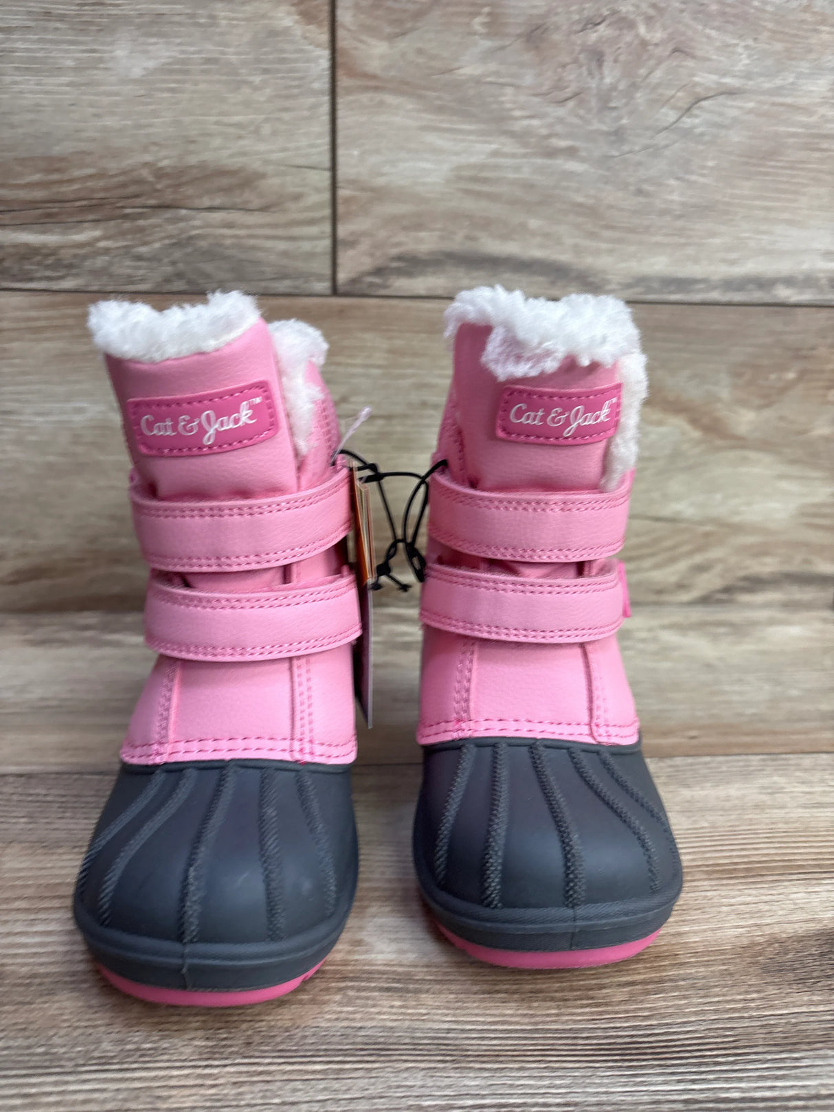NEW Cat & Jack Denver Winter Boots Pink sz 9c