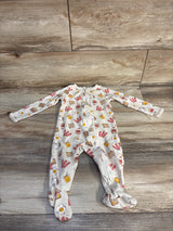 Wonder Nation Breakfast Sleeper Cream sz 6-9m