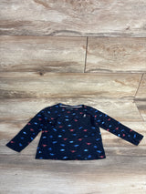 Craft + Flow Dinosaur Print Shirt Navy sz 2T