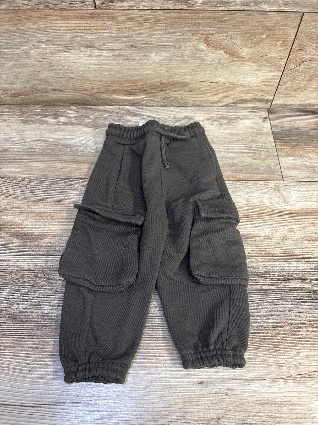 Zara Cargo Joggers Green sz 9-12m