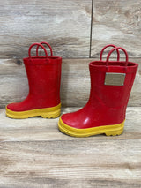 Disney Winnie The Pooh Red Rain Boots Sz 10c