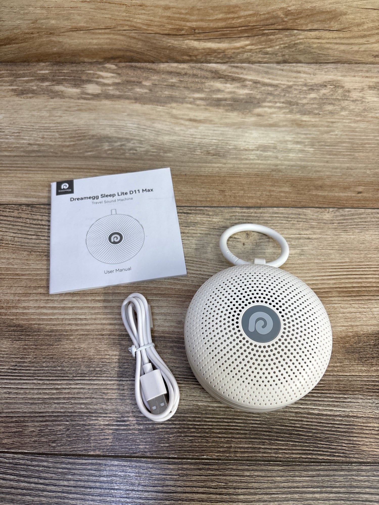 Dreamegg Sleep Lite D11 Max Travel Sound Machine, White