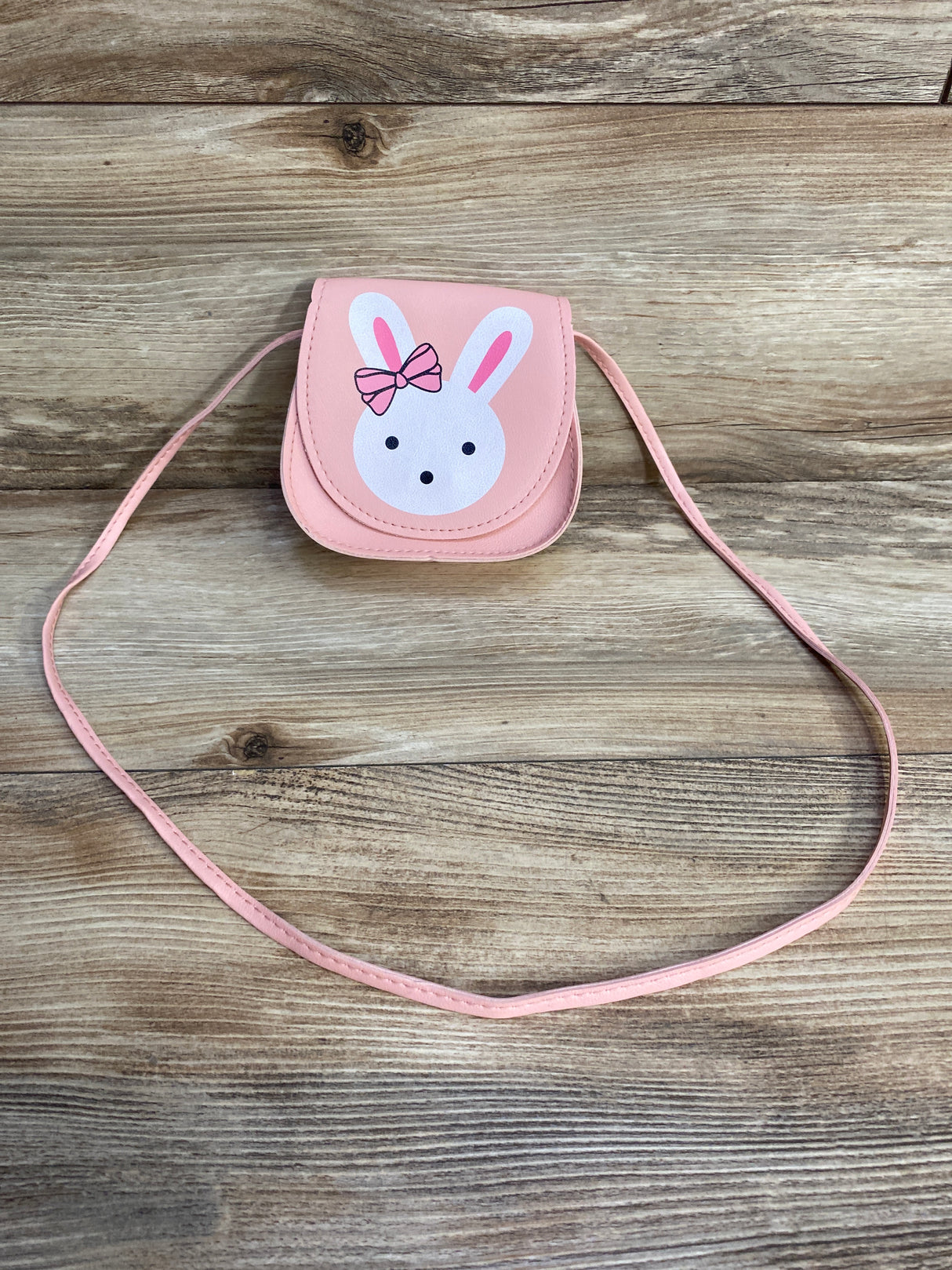 Pink Bunny Small Crossbody Purse