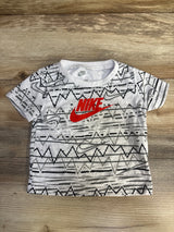 Nike Logo Shirt White sz 18m - Me n Mommy To Be