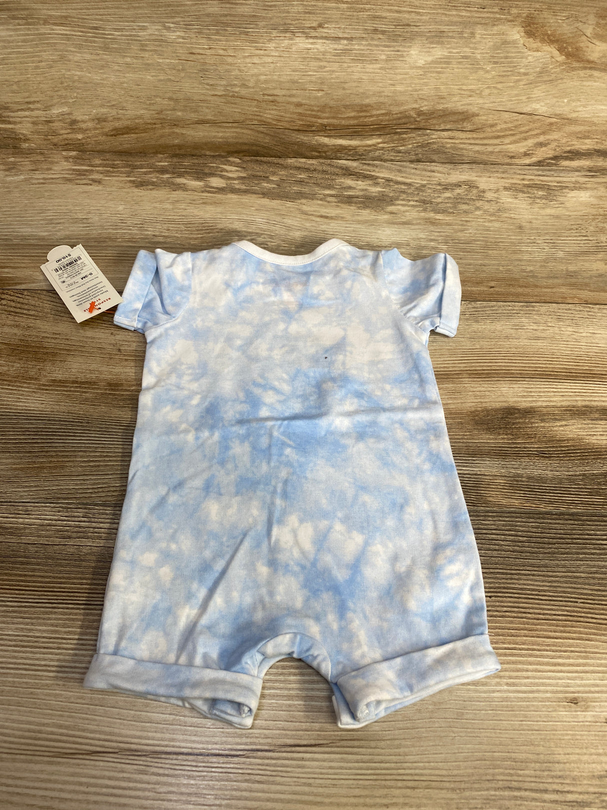 NEW Cat & Jack Lil Snuggle Bunny Romper Blue sz 0-3m