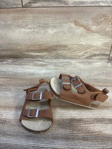 Carter's Double Strap Sandals Brown sz 1/2c
