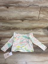 NEW Grayson Mini Tie-Dye Ruffle Top sz 18m