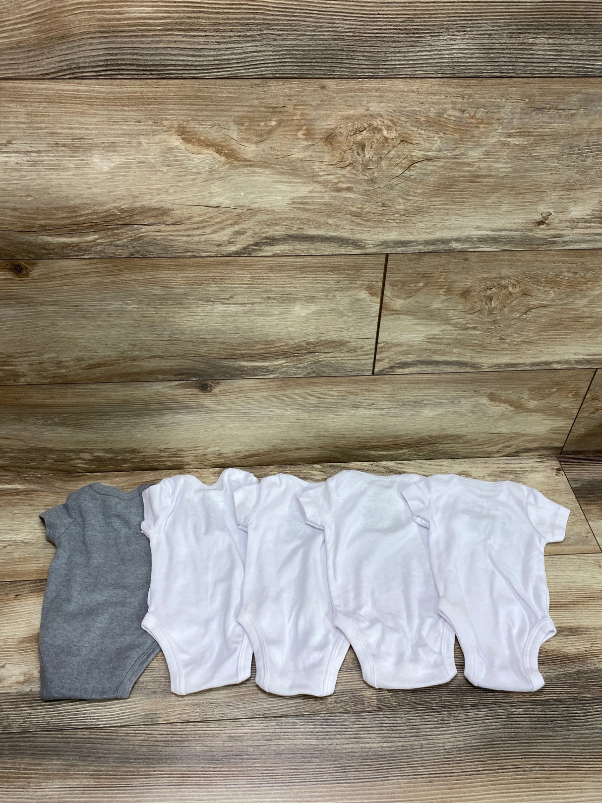 Nike 5pk Bodysuits White/Grey sz 3m