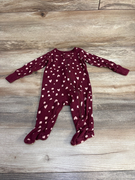 Member's Mark Sleeper Burgundy sz 3m - Me n Mommy To Be