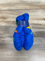 NEW ThermaWear Kid's Ski Blue Dinosaur Mittens