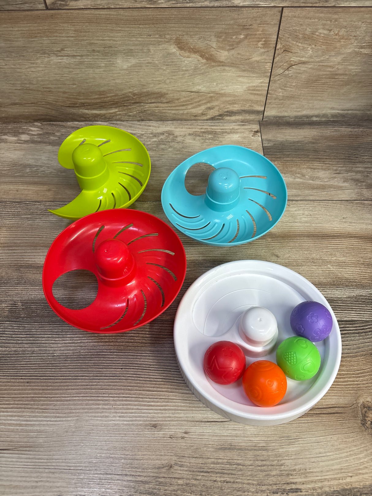 Lollipop Mini Explorers Rolling Rainbow Ball Drop Tower