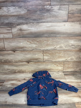 Marvel Spiderman Full Zip Hoodie Blue sz 5T
