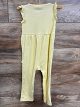 Carter's Ribbed Jumpsuit Yellow sz 24m