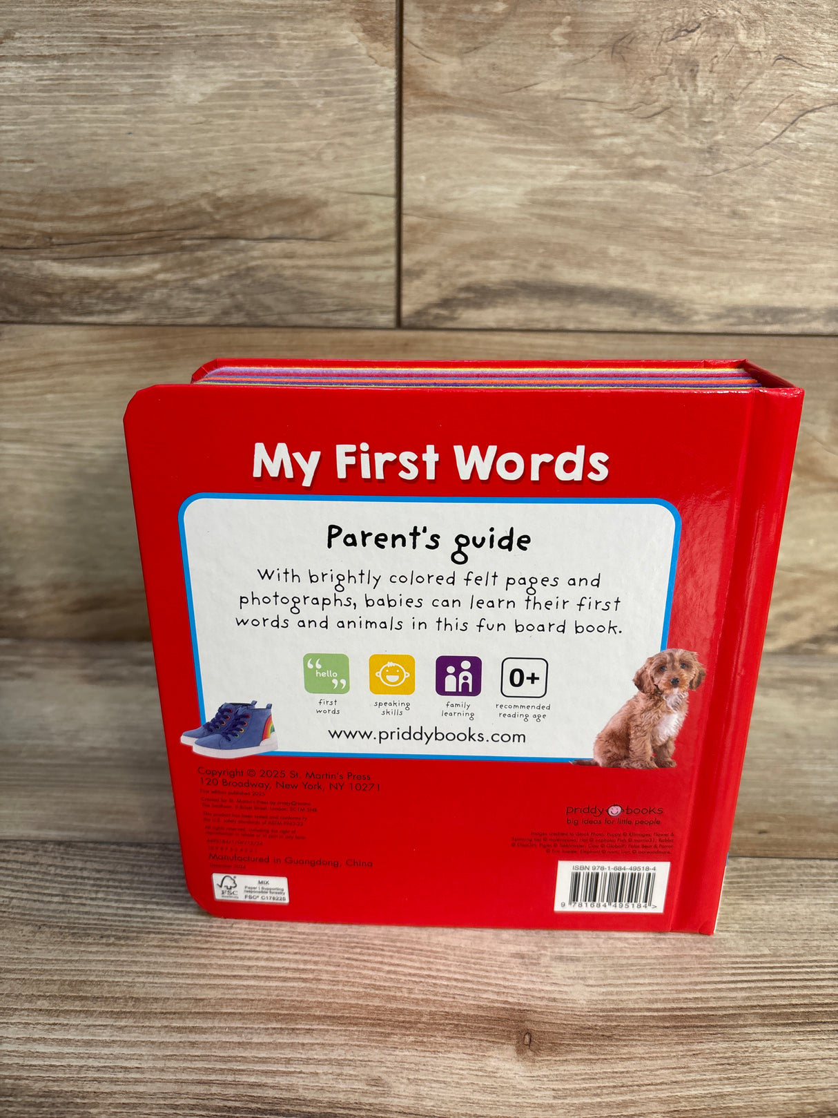 Priddy Books My First Words Felt Board Book