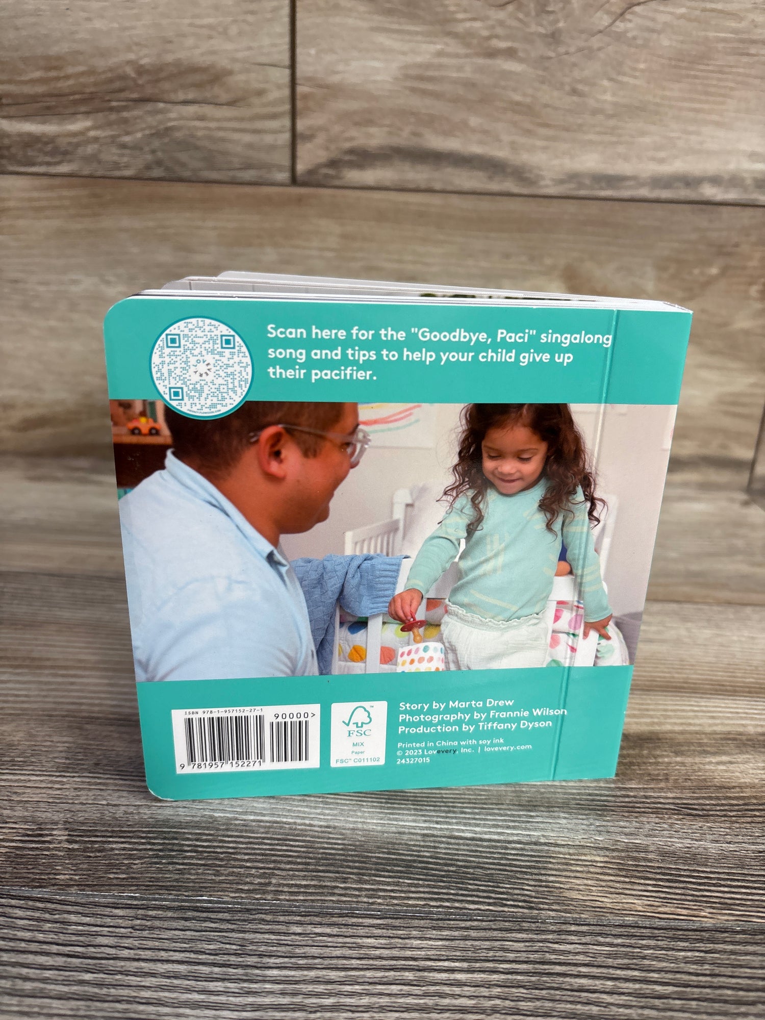 Lovevery Goodbye Paci Board Book