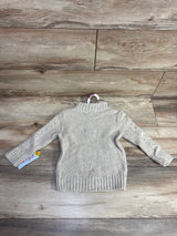 NEW Cat & Jack Cable Knit Sweater Oatmeal sz 3T