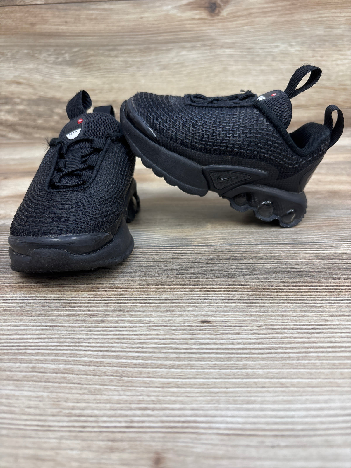 Nike Air Max DN TD 'Black Dark Grey' Sneakers sz 6c