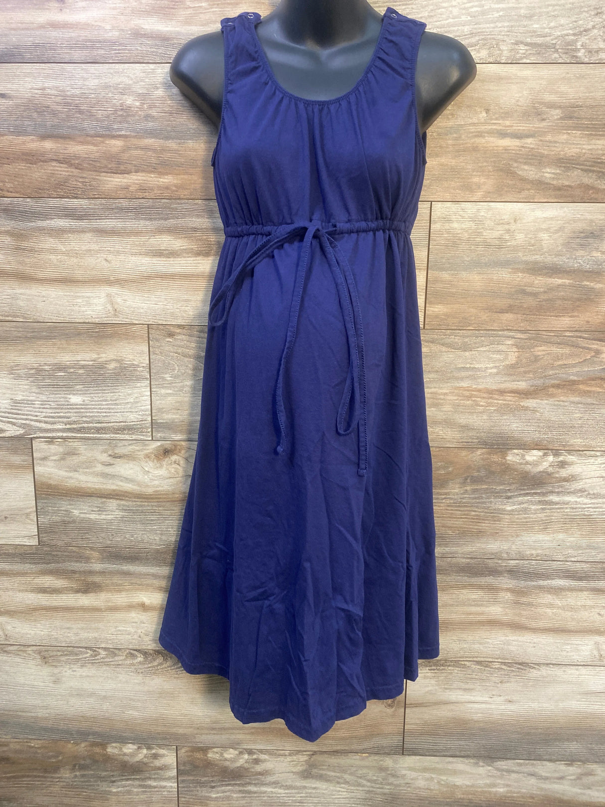 Baby Be Mine 3-in 1 Labor & Delivery Gown Navy sz Small/Medium