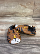 Wonder Nation Faux Leather Tiger Soft Sole Shoes Brown sz 4c