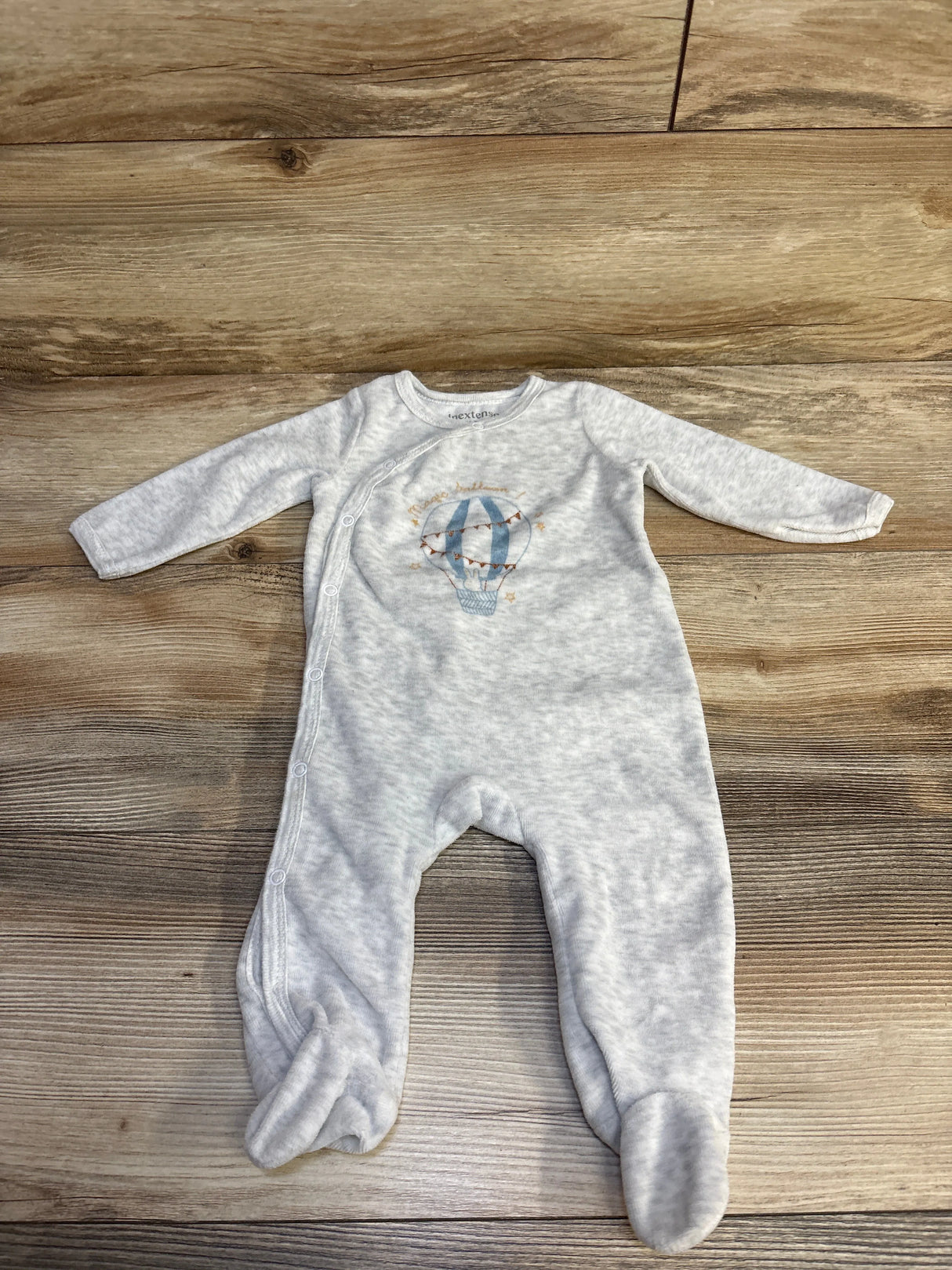 Intextenso Magic Balloon Cord Footie Grey sz 6m