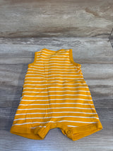 Carter's Striped Tank Shortie Romper Orange sz 3m