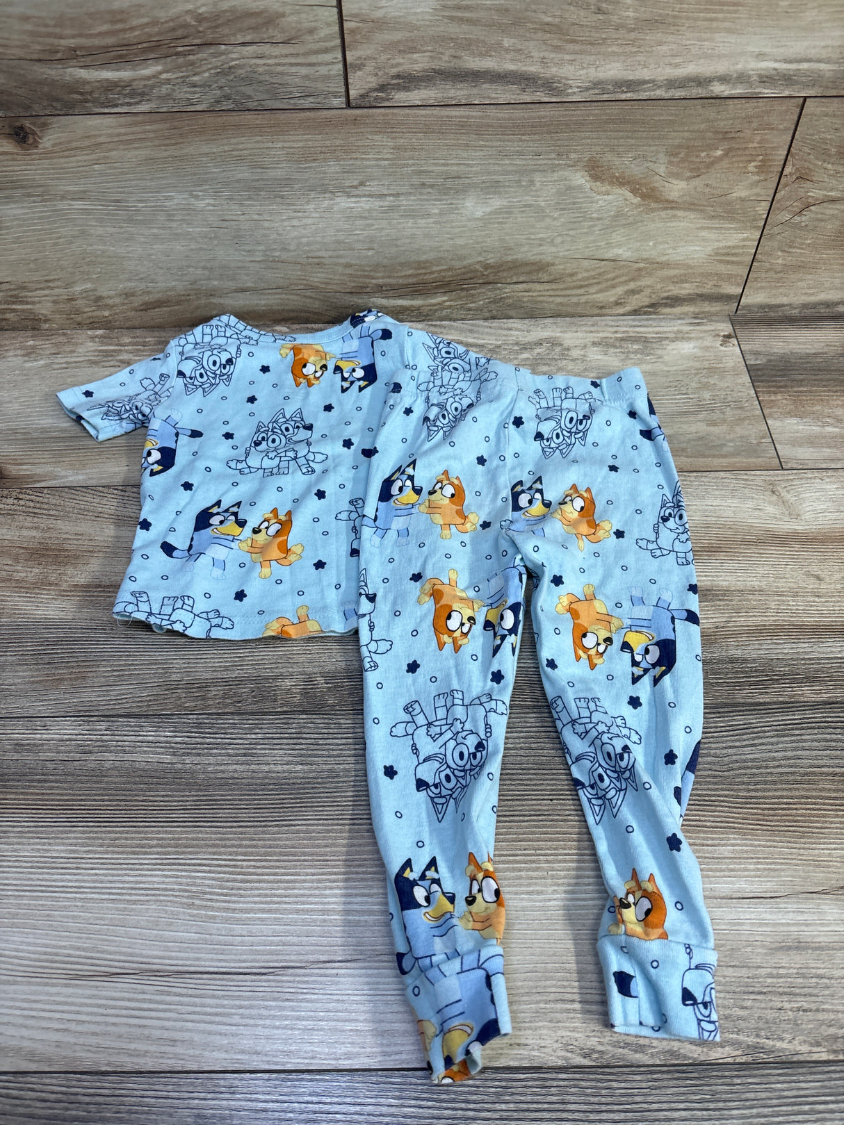 Bluey 2pc Pajama Set Blue sz 3T