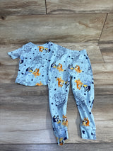 Bluey 2pc Pajama Set Blue sz 3T
