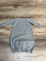 Yoga Sprout Sleeper Gown Grey sz 0-6m