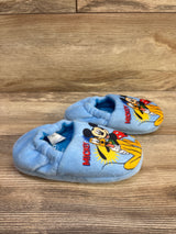 Disney Mickey And Friends Slippers Blue sz 9/10c