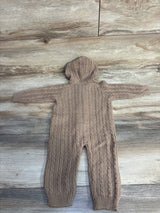 Luna + Luca Organic Baby Bear Jumpsuit in Acorn sz 3-6m
