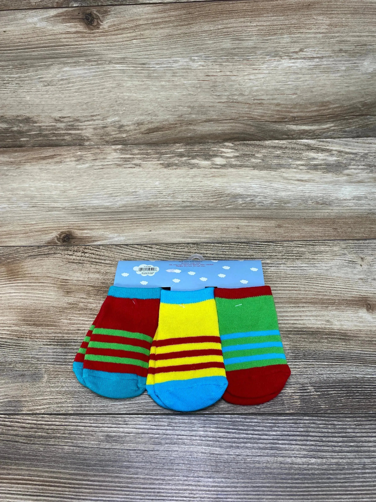 NEW 3pk Monster Face Baby Socks