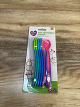 NEW Parent's Choice 6pk Soft Tip Feeding Spoons 4m+