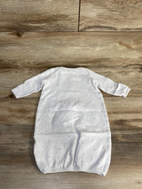 Little Me Welcome To The World Gown White sz 0-3m